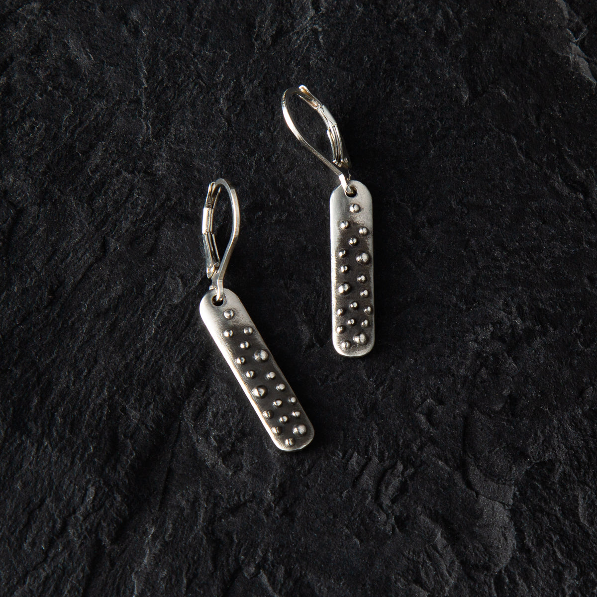Silver Demi-Sec Drop Earrings