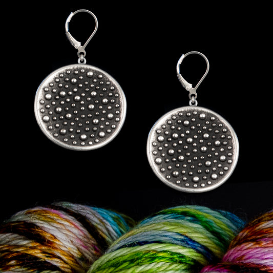 Sterling Silver Demi-Sec Big Wave Earrings