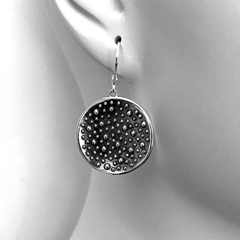 Sterling Silver Demi-Sec Big Wave Earrings