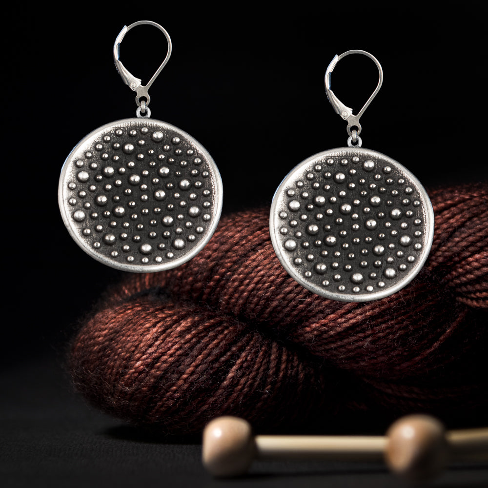 Sterling Silver Demi-Sec Big Wave Earrings