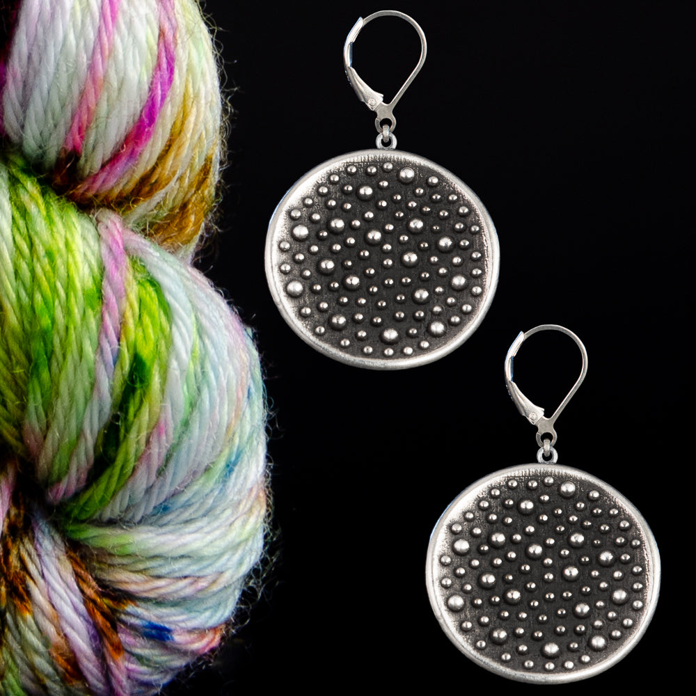 Sterling Silver Demi-Sec Big Wave Earrings
