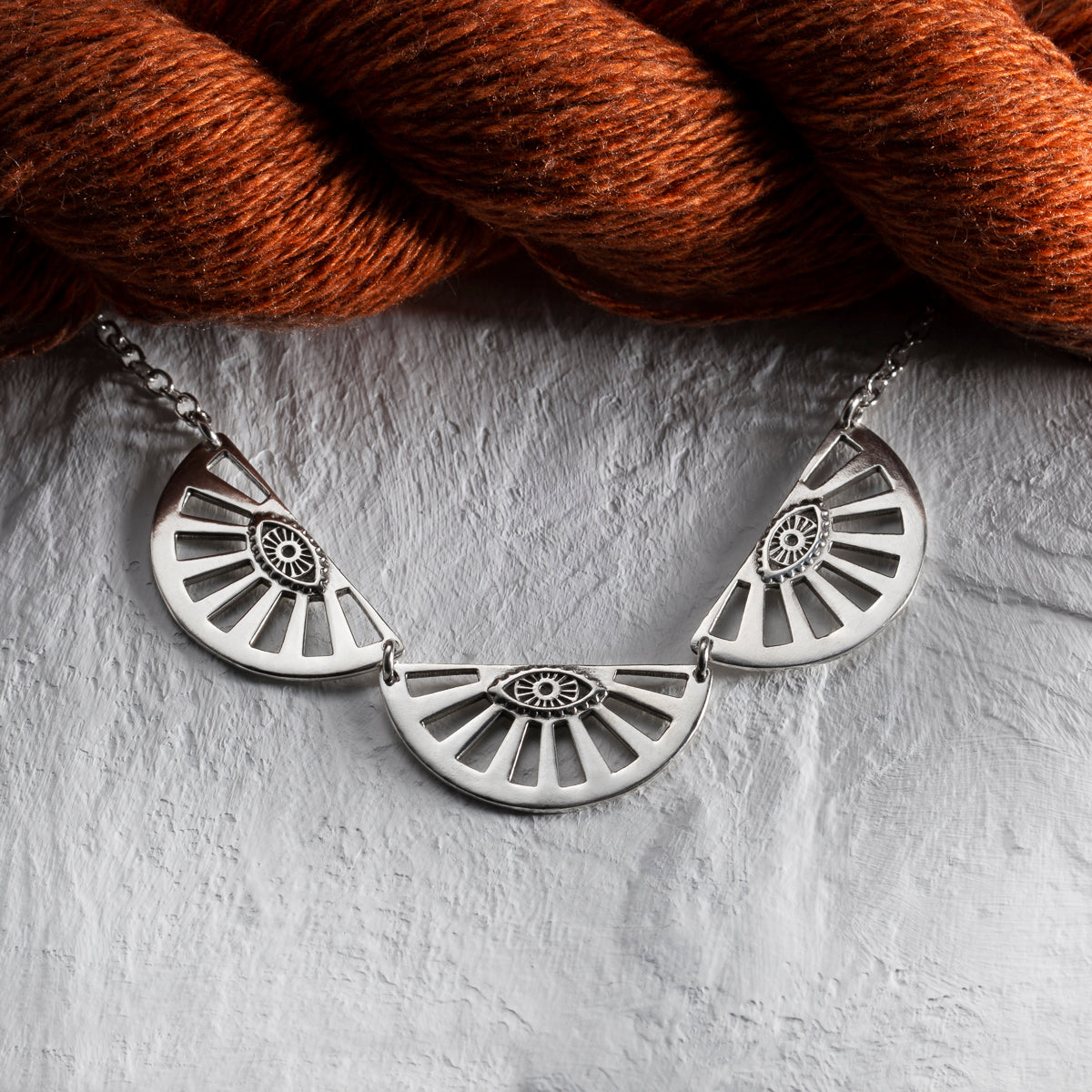 My 3rd Eye Is My Inner Eye Sterling Silver Necklace