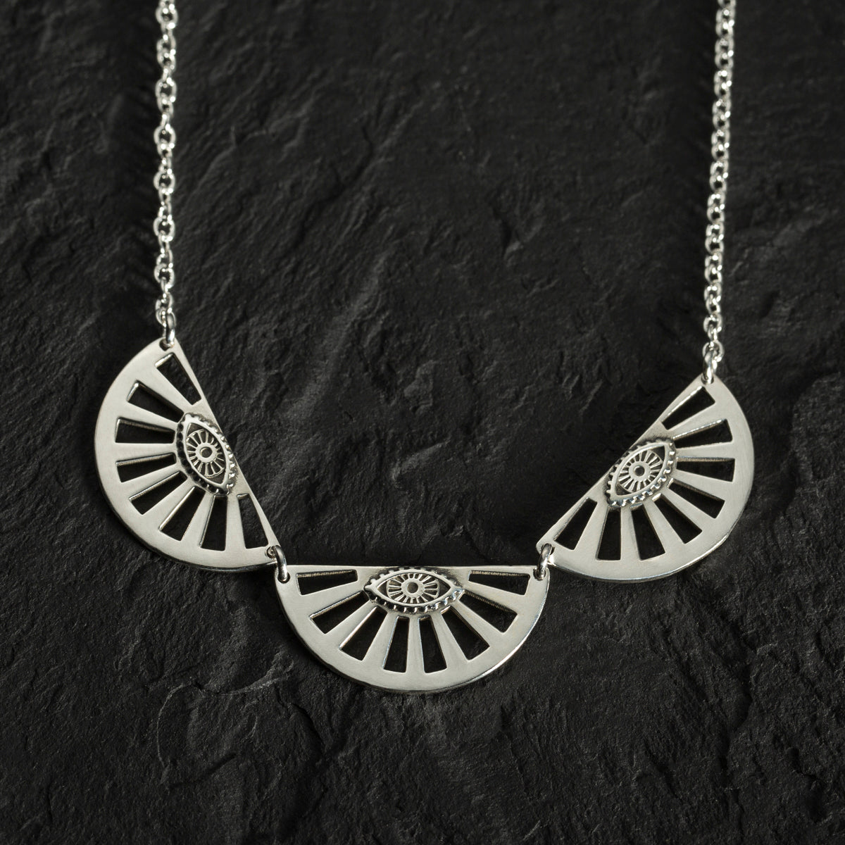 My 3rd Eye Is My Inner Eye Sterling Silver Necklace