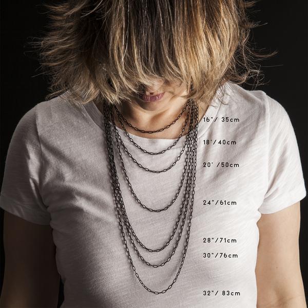 Honeycomb Knit Necklace