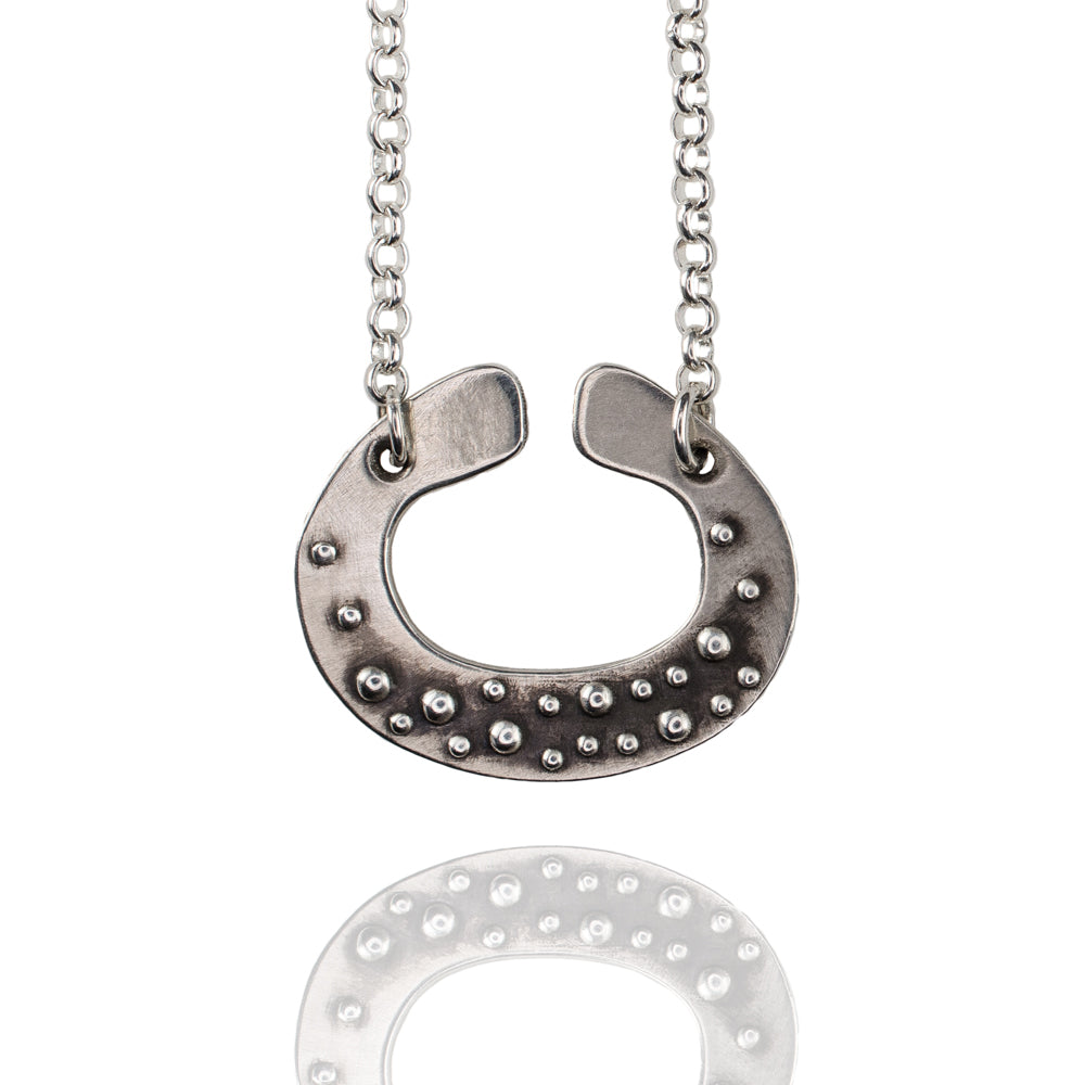 Porterness Studio Sterling Silver Tiny Bubbles Catcher Pendent