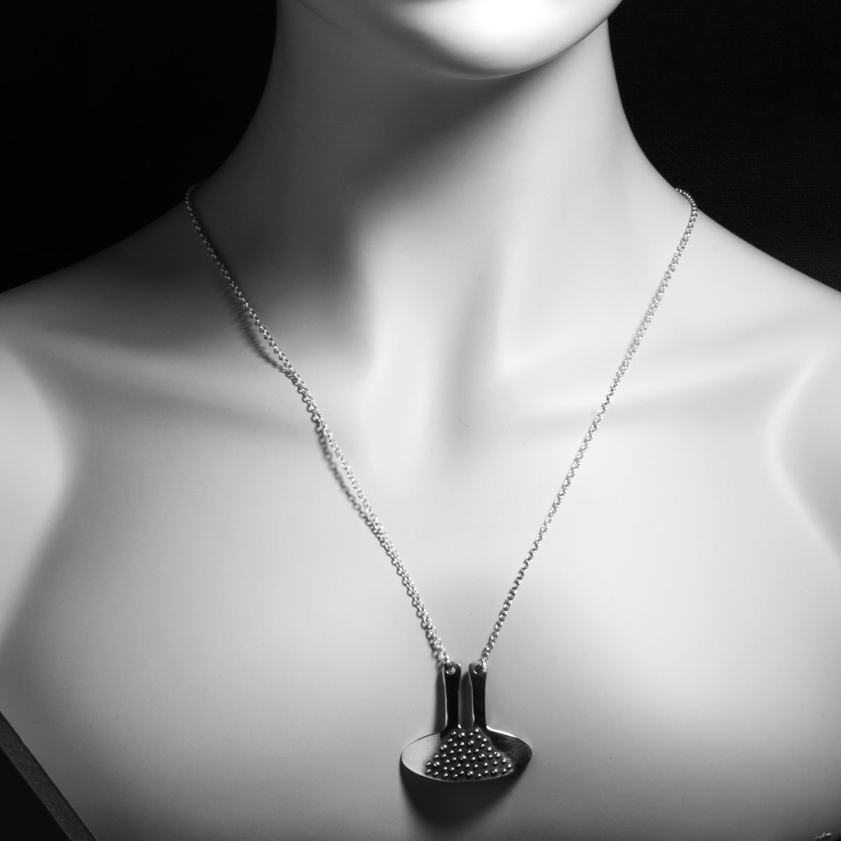 Porterness Studio Silver Demi-Sec Pour Necklace