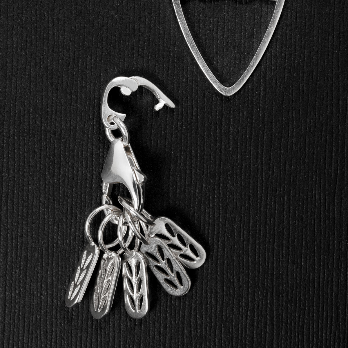 Sterling Silver Removable Stitch Marker Necklace - Fade