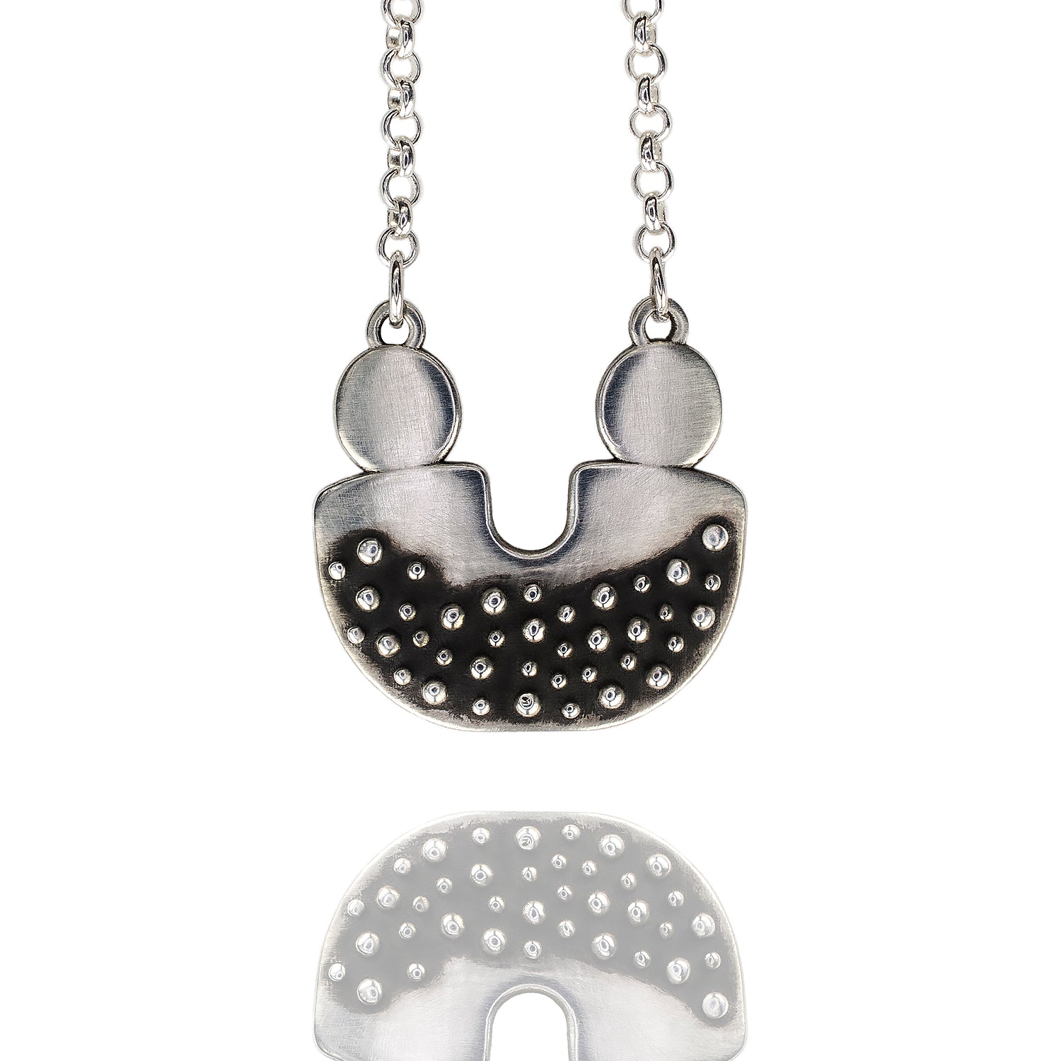 Porterness Studio Silver Modern Love Necklace
