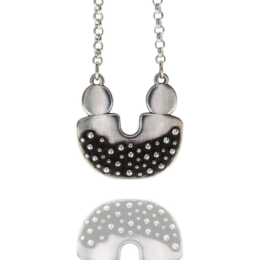 Porterness Studio Silver Modern Love Necklace