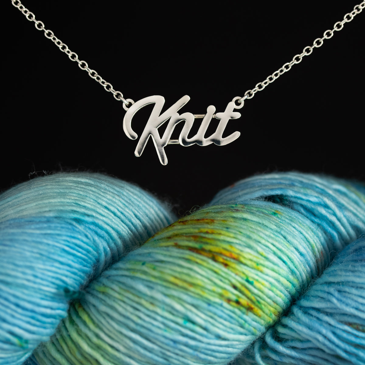 "Knit" Lover Necklace